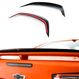Sleva Chevrolet Camaro SS Mk6 Facelift, prodloužení křídla, Maxton design