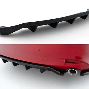 Omezená Nabídka Mazda 6 Mk3 FL, spoiler pod zadní nárazník s žebrováním, Maxton Design