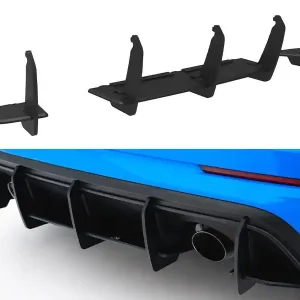 Akční Cena Ford Focus RS Mk3, "Street Pro" difuzor zadního nárazníku v.2, Maxton design