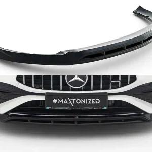 Mercedes-AMG CLA 35 Coupe / Shooting Brake C118 Facelift / X118 Facelift, spoiler pod přední nárazník, Maxton Design Levný