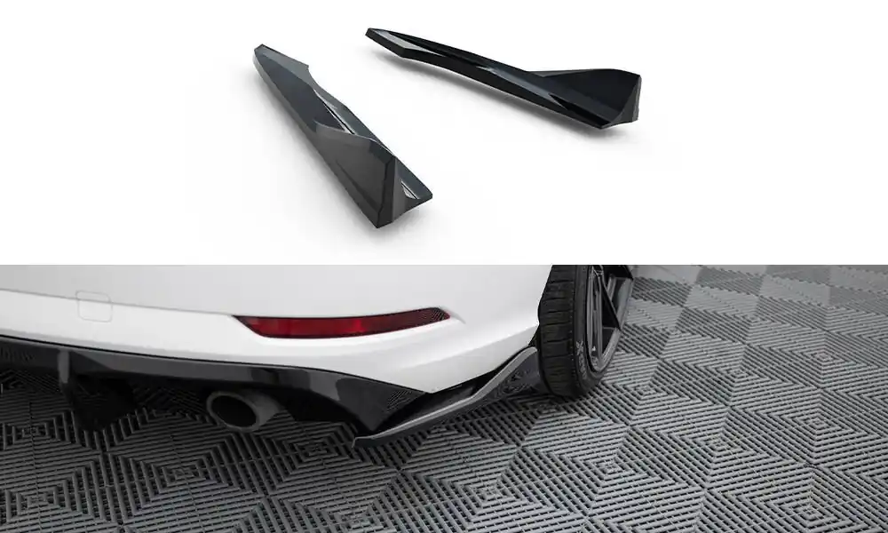 Top Prodej Audi A3 8V FL Sedan, boční difuzory pod zadní nárazník ver.2, Maxton design