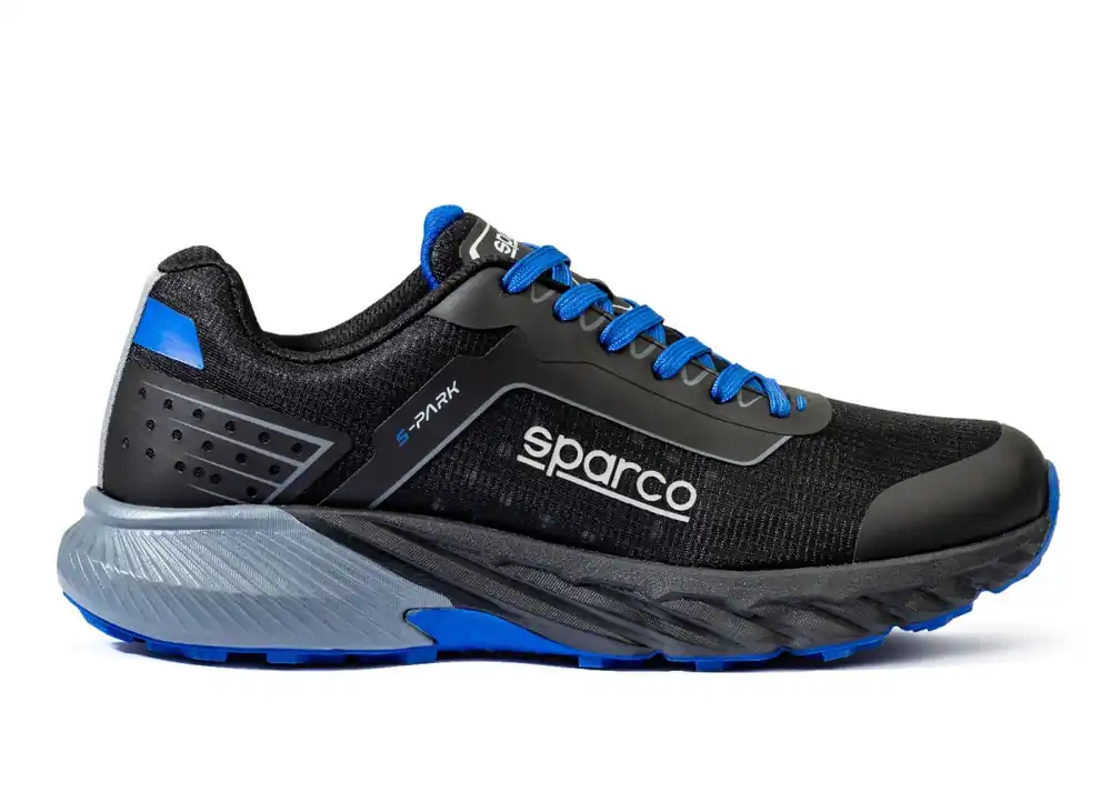 Boty pro mechaniky Sparco S-PARK, barva černo-modrá Autentický