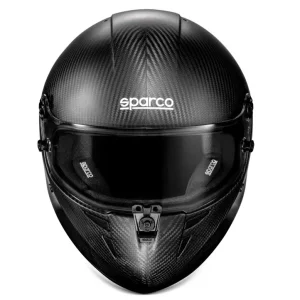 Kartingová karbonová helma Sparco STEALTH Carbon, s homologací FIA, barva černá Nová Kolekce
