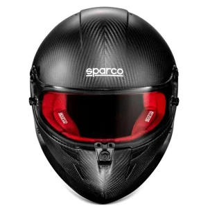 Bezpečná Platba Kartingová karbonová helma Sparco STEALTH Carbon, s homologací FIA, barva černo-červená