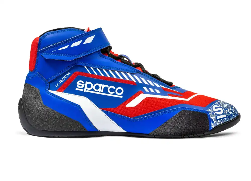 Vysoce Kvalitní Kartingové boty Sparco K-ROCK, barva modro-červená
