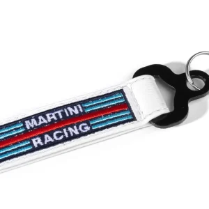 Přívěsek na klíče Sparco ve tvaru tažného oka Martini Racing, barva bílá Bezpečná Platba