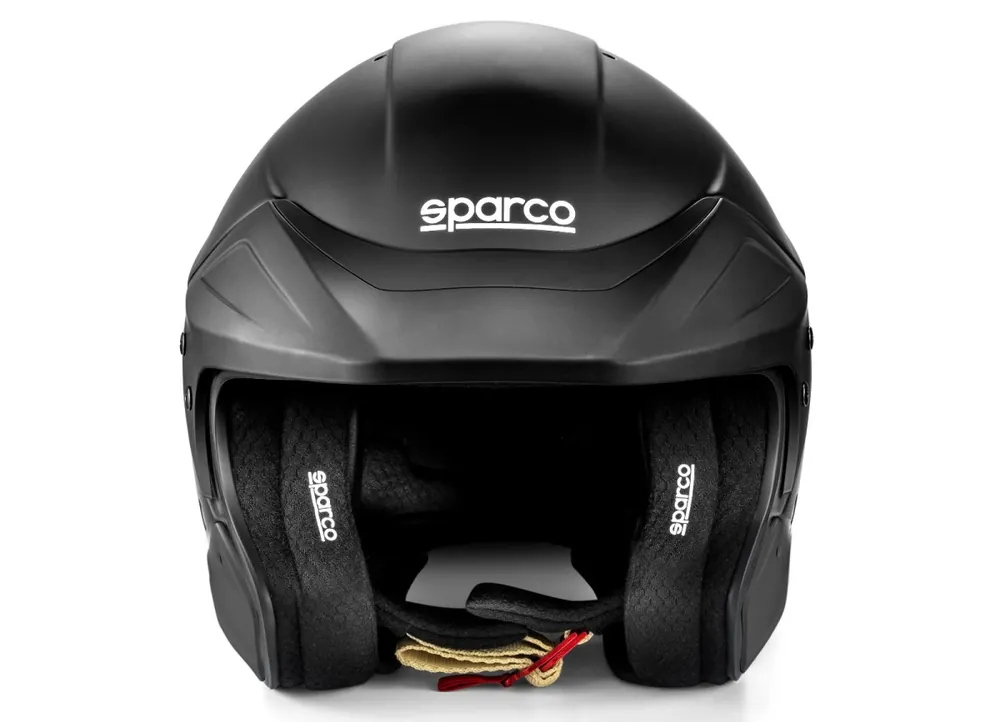 Sparco helma FLUX RJ, s homologací FIA, barva černá Vysoce Kvalitní