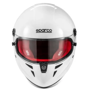 Pouze Dnes Sparco helma STEALTH RF, s homologací FIA, barva bílo-červená