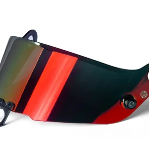 Sparco hledí pro helmu STEALTH / STEALTH RF / STEALTH RF Carbon, barva červená Originální