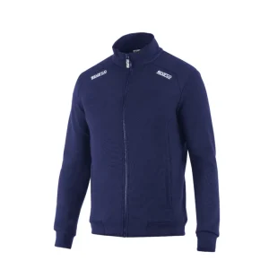 Sparco mikina na zip, barva modrá Cenově Výhodný