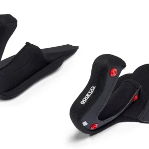 Sparco náhradní lícní polstrování pro helmy FLUX RJ / RJ-i / RJ-i Carbon, barva černá Cenový Hit