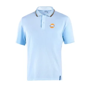 Sparco polo triko Gulf, barva světle modrá Akce