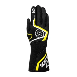 Cenově Výhodný Sparco rukavice TIDE+, s homologací FIA, barva černo-žlutá