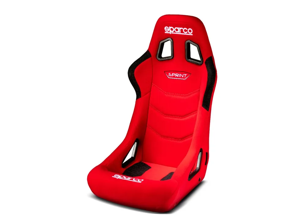 Sparco Sprint+ závodní sedačka s trubkovou konstrukcí a homologací FIA 8855-1999, barva červená Pouze Dnes