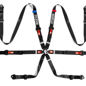 Závodní 6bodový pás Sparco PRO H-9 EVOLUTION Ihned K Objednání
