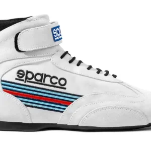 Závodní boty Sparco Top Martini Racing, s homologací FIA, barva bílá Sleva