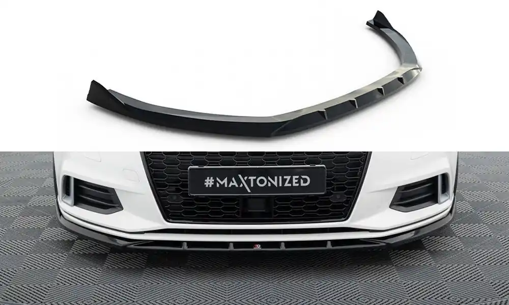 Audi A3 8V FL Sedan, spoiler pod přední nárazník, Maxton design Omezená Nabídka