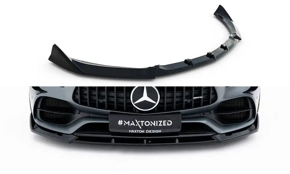 Značkový Mercedes AMG GT C C190 Facelift, spoiler pod přední nárazník, Maxton Design