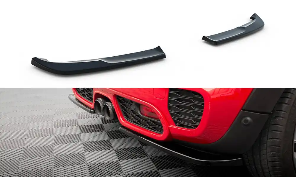 Mini Cooper F56 JCW, boční difuzory pod zadní nárazník, Maxton Design Nejlepší Volba