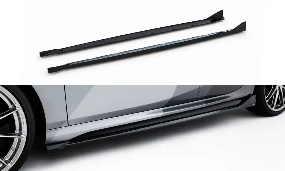 Přímo Od Výrobce BMW řady 1 F70 M-Pack, difuzory pod boční prahy ver.2, Maxton Design