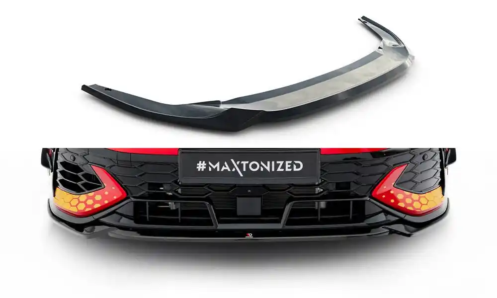 Volkswagen Golf GTI Mk8 Facelift Clubsport, spoiler pod přední nárazník ver.4, Maxton Design Časově Omezené