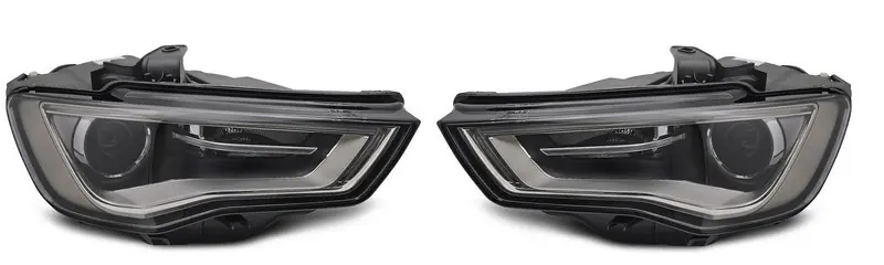 Audi A3 8V 2012-2016 - Přední xenonová světla TYC černá Cenová Bomba