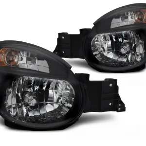 SUBARU IMPREZA II GD 2000-2003 - přední halogenová světla ČERNÁ Tovární Cena