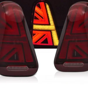 Originální Mini Cooper R50 / R52 / R53 2001-2006 - zadní LED světla ČERVENA