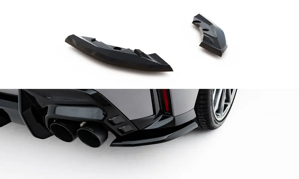 Značkový BMW řady 1 F70 M135i, boční difuzory pod zadní nárazník ver.1, Maxton Design