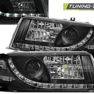 Přední LED světla Škoda Octavia I Facelift (2000 - 2010) - černé Sleva