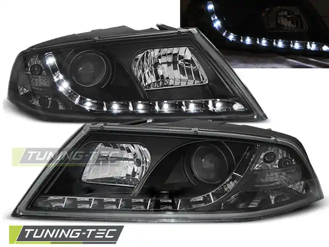 Akční Cena Přední LED světla Škoda Octavia II (2004 - 2008) - černé