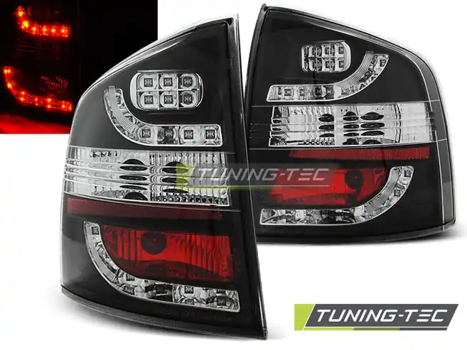 Originální Zadní LED světla Škoda Octavia II Combi (2005) - černé