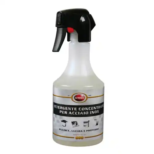 Novinka Čistič v rozprašovači na nerez, chrom a mosaz Autosol Germany (500 ml)