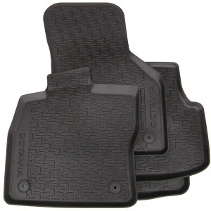 Nejlepší Cena Gumové koberce Škoda Octavia III (2012 - 2020) originál s nápisem OCTAVIA