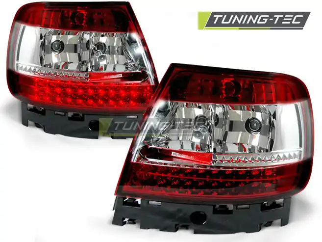 Zadní čirá LED světla Audi A4 (1994 - 2000) Nejlepší Cena