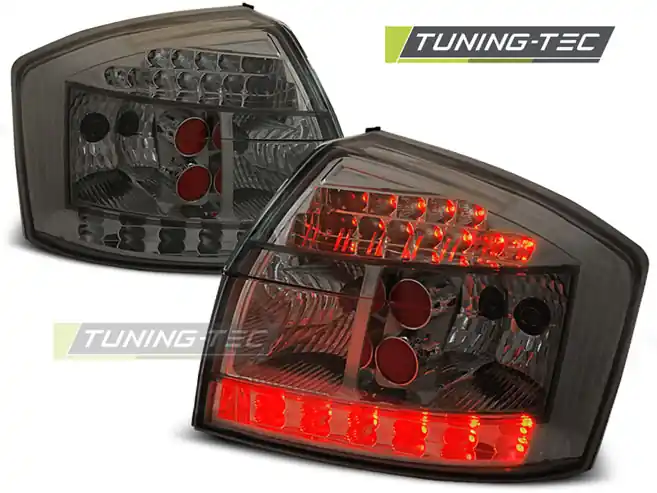 Dokud Zásoby Vydrží Zadní čirá LED světla Audi A4 (2000 - 2004) - kouřové