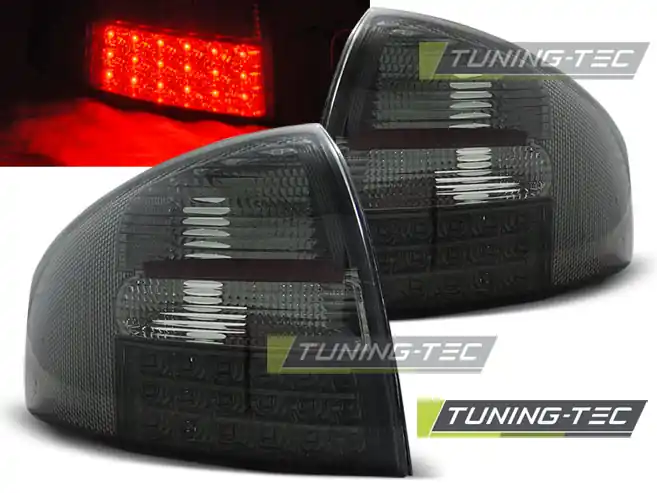 Cenová Bomba Zadní čirá LED světla Audi A6 (1997 - 2004) - kouřové