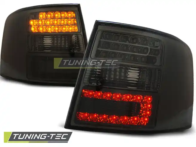 Autentický Zadní čirá LED světla Audi A6 Avant (1998 - 2005) - kouřová