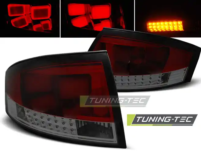 Zlevněný Zadní čirá LED světla Audi TT (1998 - 2006) - červené kouřové