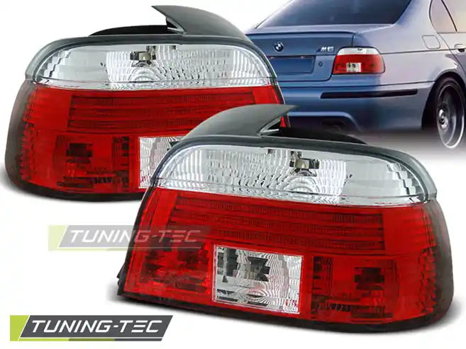 Zadní čirá světla BMW 5 E39 (1995 - 2000) - červené Top Prodej