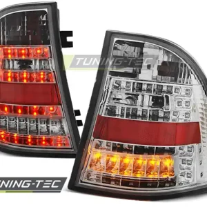 Značkový Zadní čirá LED světla Mercedes Benz ML I W163 (1997 - 2004) - chromované