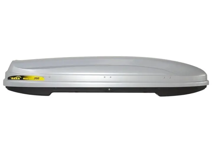 Aktuální Střešní box - autobox Hakr Magic Line 350 (objem 350 litrů) - šedý lesk