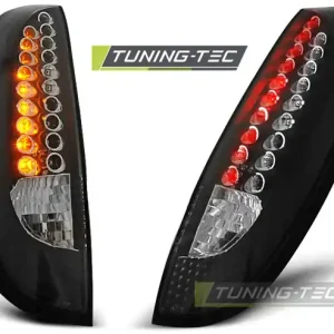 Zlevněný Zadní čirá LED světla Opel Corsa C (2000 - 2006) - černé