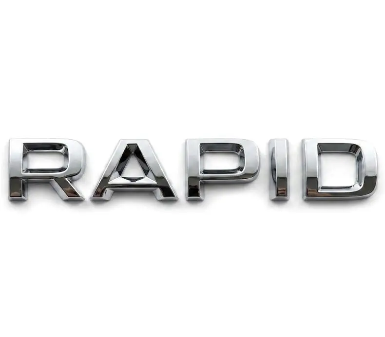 Speciální Cena Zadní nápis Rapid pro vozy Škoda Rapid (2012 - 2019) originál