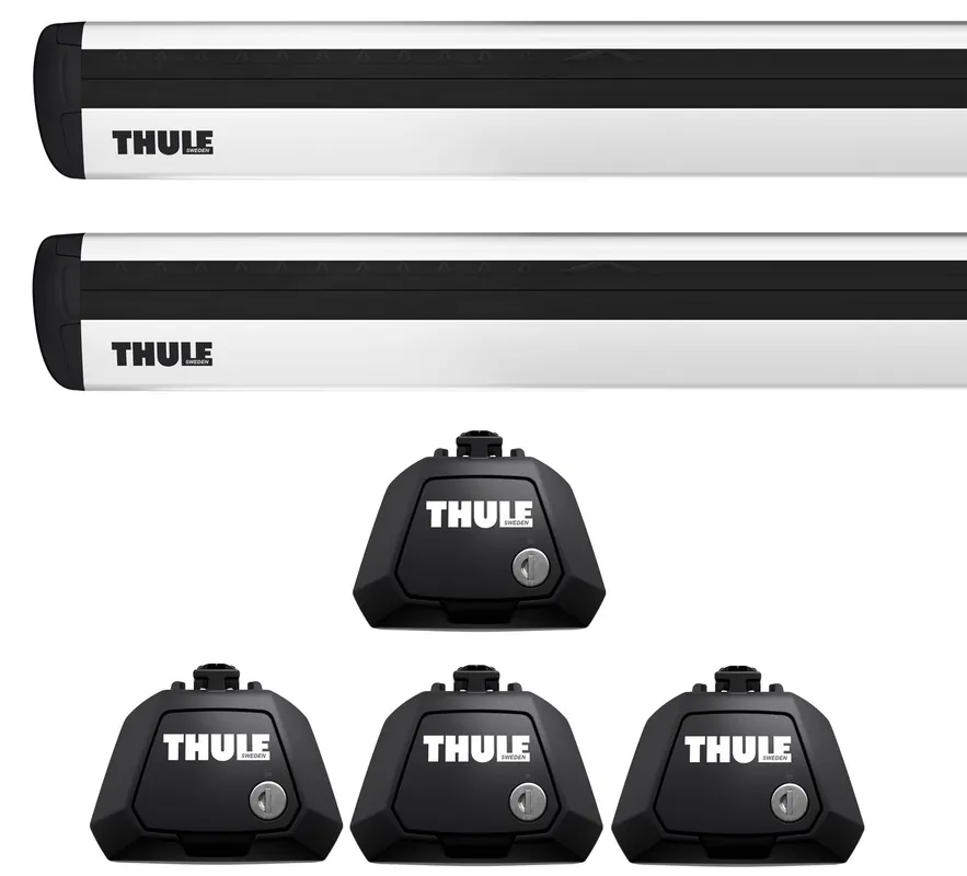 Cenově Výhodný Střešní nosiče Alfa Romeo 156 Combi (2000 - 2007) - Thule WingBar EVO