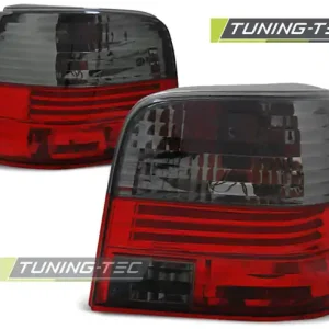 Zadní čirá světla Volkswagen Golf IV (1997 - 2003) - červené kouřové Sleva