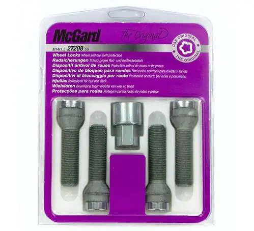 Bezpečnostní šrouby McGard M14 x 1,5 (kuželové sedlo) - McGard 27208 Originální