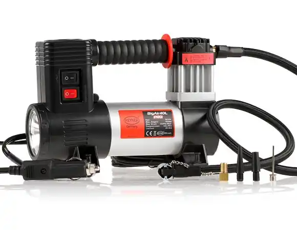 Kompresor s manometrem HEYNER Big Air 40L, 12V, 190W Výhodná Nabídka