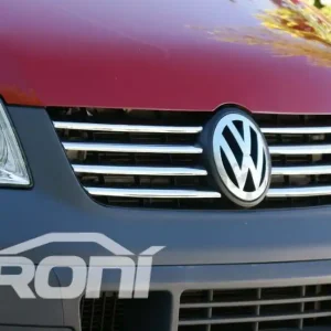 Pouze Dnes Nerezové lišty na přední masku Volkswagen T5 (2003 - 2009) - sada 8 ks - Croni