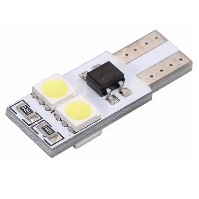 Akční Cena LED žárovka W5W T10 COMPASS CAN-BUS 4 SMD LED, bílá 6000K, 1 ks